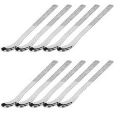 해모 윌리브 국산 스텐 젠 커트러리 티스푼 스퀘어, 1.5x14cm, 10개 주방용품/숟가락/티스푼 반품 최저가 9,750원