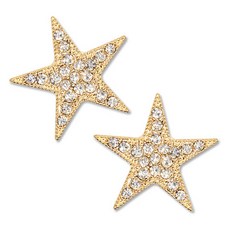 보석 큐빅 포인트 단추 별보석 24mm, 골드, 2개 홈인테리어/수예/수선 반품 최저가 5,280원