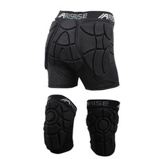 어라이즈 엉덩이 + 무릎 보호대 세트 AWPS001, BLACK, 1개 스포츠_레저/스키/겨울스포츠 반품 최저가 22,810원
