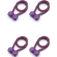 라온팩토리 팔각형 마그네틱 커튼 고정끈 45cm, 퍼플, 4개 홈인테리어/커튼/블라인드 반품 최저가 4,400원