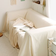 까사베르데 에이브릴 광목 소파 커버, 내추럴, 1개 홈인테리어/소파패드/커버 반품 최저가 22,630원