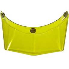 크랭크 레트로 오토바이 바이크 헬멧 숏바이저, 옐로우 자동차용품/오토바이용품 반품 최저가 20,500원