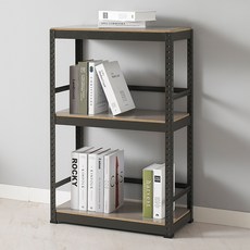 트레벨 리브로 높이조절 철제 책장 선반, 다크그레이, 3단 문구/오피스/사무용품 전문관 반품 최저가 30,220원