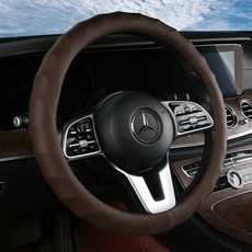 아리코 웨이브 통기성 핸들커버, 다크브라운 자동차용품/인테리어 반품 최저가 10,280원