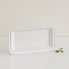 르난세 몽드 직사각 접시, 크림화이트, 1개 주방용품/접시/플레이트 반품 최저가 11,060원