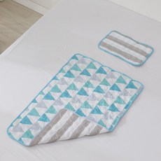 꼼띠아 쿨젤 쿨링 아이스 여름 양면 쿨매트 세트, 아이스민트, 쿨매트+쿨베개 세트 홈인테리어/침구 반품 최저가 24,180원