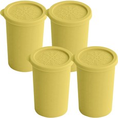 네이쳐리빙 실리콘 텀블러 얼음틀, 옐로우, 4개 주방용품/특수저장용기 반품 최저가 8,850원