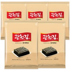 광천김 참 재래 전장김, 25g, 5개 식품/반찬/간편식/대용식 반품 최저가 8,930원
