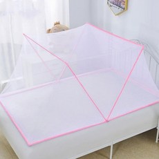 소니오 접이식 원터치 사다리꼴 모기장, 01 분홍 홈인테리어/커튼/블라인드 반품 최저가 5,510원