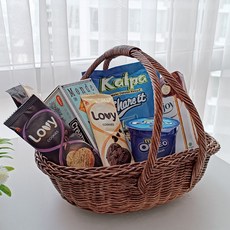 메종인다라탄샵 피크닉 라탄 바구니 대 J071HL, 브라운, 1개 홈인테리어/수납/정리 반품 최저가 15,880원