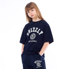 고스트리퍼블릭 아동용 GRIZZLY 클럽 오버핏 반팔티 JT-J332 출산/유아동/유아동패션 반품 최저가 14,190원