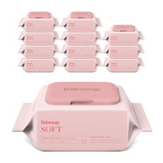 베베숲 소프트 물티슈 휴대용 캡, 60g, 20개입, 12개 생활용품/화장지/물티슈 반품 최저가 10,240원