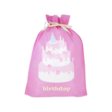 도나앤데코 생일축하해 선물 포장 주머니 부직포백 6호 40 x 50 cm, 002 3단케이크, 5개 문구/오피스/데코/포장용품 반품 최저가 8,230원