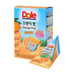 동원에프앤비 돌오렌지팝 얼려먹는 주스, 62ml, 8개 식품/생수/음료 반품 최저가 4,600원