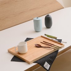 하버 우드 사각 트레이, 내추럴, 1개 주방용품/쟁반/베드트레이 반품 최저가 10,440원