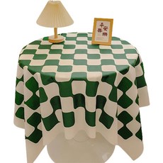 마켓피오 주방 미로 그리드 식탁보, 타입1, 140 x 140 cm, 1개 홈인테리어/카페트/쿠션 반품 최저가 7,810원