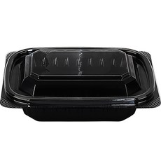 블룸엣홈 반찬용기 블랙 2호 + 뚜껑 세트 JH202, 30개, 1세트 주방용품/일회용품/종이컵 반품 최저가 6,240원