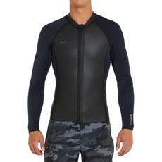 오닐 남성용 하이퍼프레이크 프론트집 롱슬리브 자켓 2mm 5442, A00 BLACK 스포츠/레저/수영/수상스포츠 반품 최저가 159,450원
