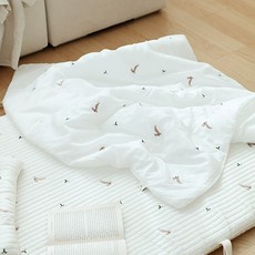 아솜느 유아용 냉감 듀라론 이불, 토끼 출산/유아동/유아동침구 반품 최저가 49,320원
