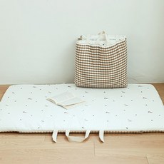 아솜느 유아용 냉감 듀라론 어린이집 낮잠 이불 + 패드 + 베개 세트, 토끼 홈인테리어/FW 침구샵 반품 최저가 122,610원