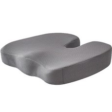 GUNU 메모리폼 메쉬 의자 방석, 그레이 홈인테리어/쿠션/방석 반품 최저가 9,160원