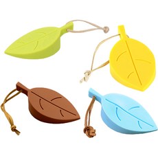 잎사귀 도어스토퍼 그린 + 커피 + 노랑 + 파랑 4종 세트, 1세트 생활용품/안전/호신용품 반품 최저가 5,250원