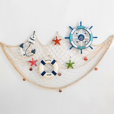 아인스토어 마린스타일 지중해 그물망 인테리어모빌, 아이보리 홈인테리어/홈데코/디퓨저 반품 최저가 9,710원