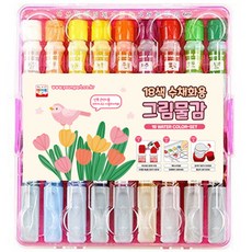 영아트 그림물감 핑크 7500/48, 6ml, 18색 문구/오피스/미술/화방용품 반품 최저가 4,450원