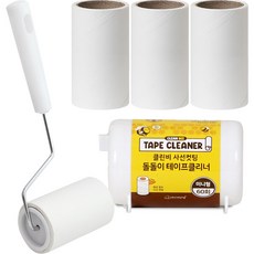 네이쳐리빙 클린비 사선컷팅 돌돌이 테이프 클리너 본품 + 리필 4p, 1세트 홈인테리어/청소/세탁용품 반품 최저가 5,310원