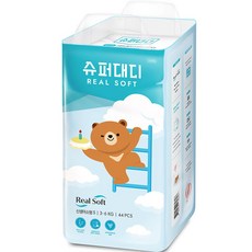 슈퍼대디 리얼소프트 밴드형 기저귀 신생아, 신생아용(NB), 44매 생활용품/일회용기저귀 반품 최저가 11,060원