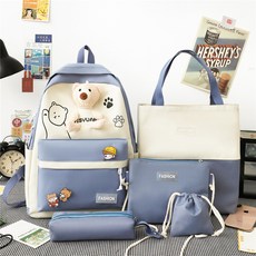 멜란느 곰돌이 책가방 5종 세트 출산/유아동/유아동패션 반품 최저가 12,600원