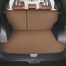 지엠지모터스 퀼팅가죽 차박 트렁크매트 풀세트, 현대 투싼NX4 가솔린 (2020년~), 새들브라운 자동차용품/RV/아웃도어 반품 최저가 32,580원