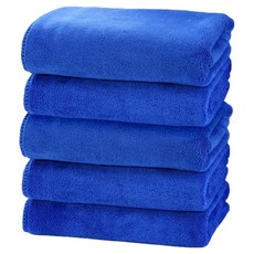 일상나눔 차량용 가정용 극세사 청소타월 블루, 5개 자동차용품/세차/카케어 반품 최저가 7,110원