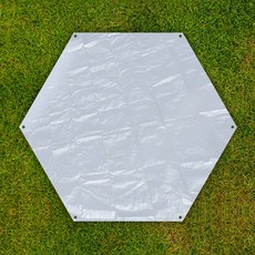 스위스마운틴 헥사돔 육각 그라운드시트, 실버그레이 + 다크그레이 스포츠_레저/캠핑전문관 반품 최저가 11,470원