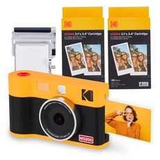 코닥 미니샷2 ERA 즉석카메라 MS200 + 카트리지 번들, MS200(옐로우), 1세트 가전디지털/카메라 반품 최저가 176,390원