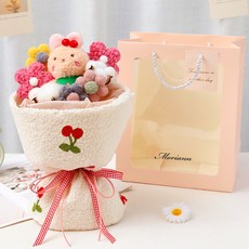 모리앤 뽀글이 토끼인형 꽃다발, 체리 핑크토끼, 1개 홈인테리어/홈데코/디퓨저 반품 최저가 17,340원