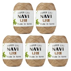나비 종이실, 116딥베이지, 5개 홈인테리어/뜨개질용품 반품 최저가 25,600원