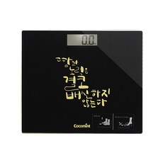 코코민트 캘리 디지털 체중계, CM802NS, 블랙 가전디지털/건강가전 반품 최저가 8,300원