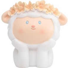 로새 귀여운 동물 꽃받침 다육 미니 화분, 양 완구/취미/수집품 반품 최저가 8,510원