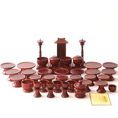 조은세상 종가집 물푸레 복 제기 세트, 1세트, 제기 47p 주방용품/제기/제수용품 반품 최저가 177,750원