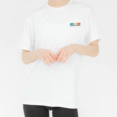 험블스튜디오 레인보우 스포츠웨어 기능성 쿨론 여름 냉감 통기성 반팔티 ROP_02 스포츠/레저/여성스포츠의류 반품 최저가 5,400원
