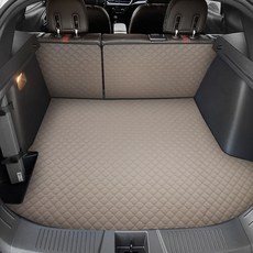 지엠지모터스 캠핑 차박 퀼팅 가죽 트렁크 매트 + 2열 등받이 커버 세트, 쉐보레 트랙스 크로스오버 (2023년~), 코튼베이지 자동차용품/RV/아웃도어 반품 최저가 27,980원