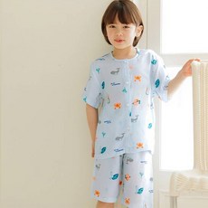 메이키즈 남아용 냉감 아쿠아룸 풍기인견원단 파자마 상의 + 하의 세트 출산/유아동/유아동패션 반품 최저가 22,900원