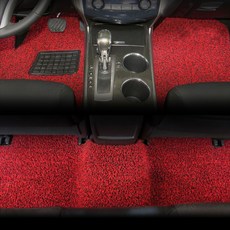 순수 코일 카매트 확장형, 기아 스포티지R2/더뉴 스포티지R (2013년 ~ 2015년 9월) (3P), 레드블랙 자동차용품/인테리어 반품 최저가 35,760원