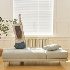 아이와비 코코 아쿠아 패브릭 접이식 소파베드 + 쿠션 방문설치, 민트 홈인테리어/싱글하우스 반품 최저가 152,570원