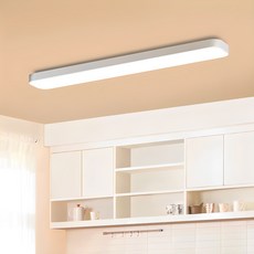 홈플래닛 삼성 칩 삼성 LED 플리커프리 직사각 주방등 60W (친절한 설명서) 홈인테리어/셀프인테리어 반품 최저가 16,930원