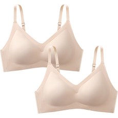 어리플 여성용 노와이어 심리스 브라 2종 세트 스포츠/레저/여성스포츠의류 반품 최저가 9,960원