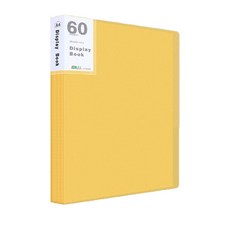 깔끔데스크 A4 클리어파일 60매, 옐로우, 1개 문구/오피스/학용품/수업준비 반품 최저가 10,750원