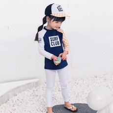 고잉키즈 아동용 클럽 레깅스 + 래쉬가드 세트 출산/유아동/유아동패션 반품 최저가 12,160원