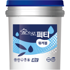 KCC숲으로 퍼티 워셔블, 화이트, 25kg, 1개 홈인테리어/공구/철물/DIY 반품 최저가 26,500원
